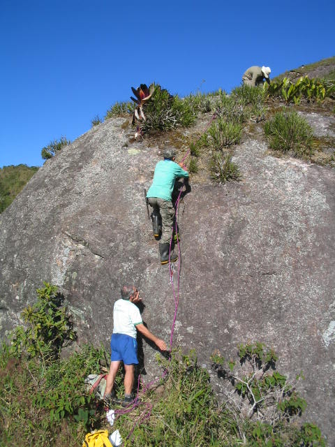 Foto da via Pedra da Cabeça de Capivara