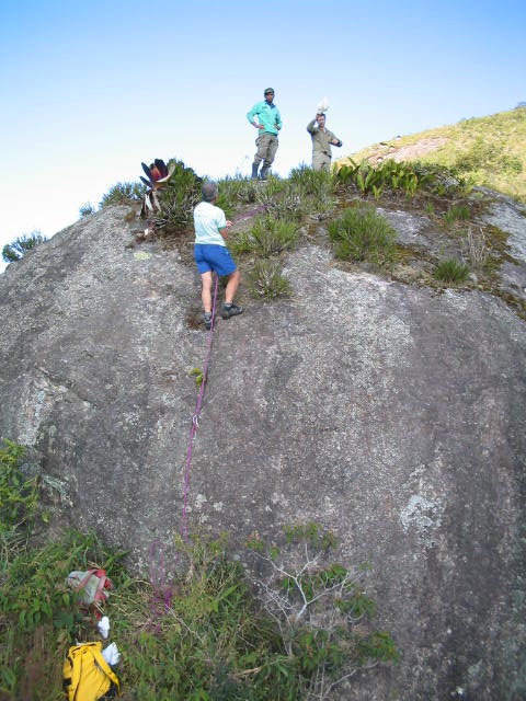 Foto da via Pedra da Cabeça de Capivara