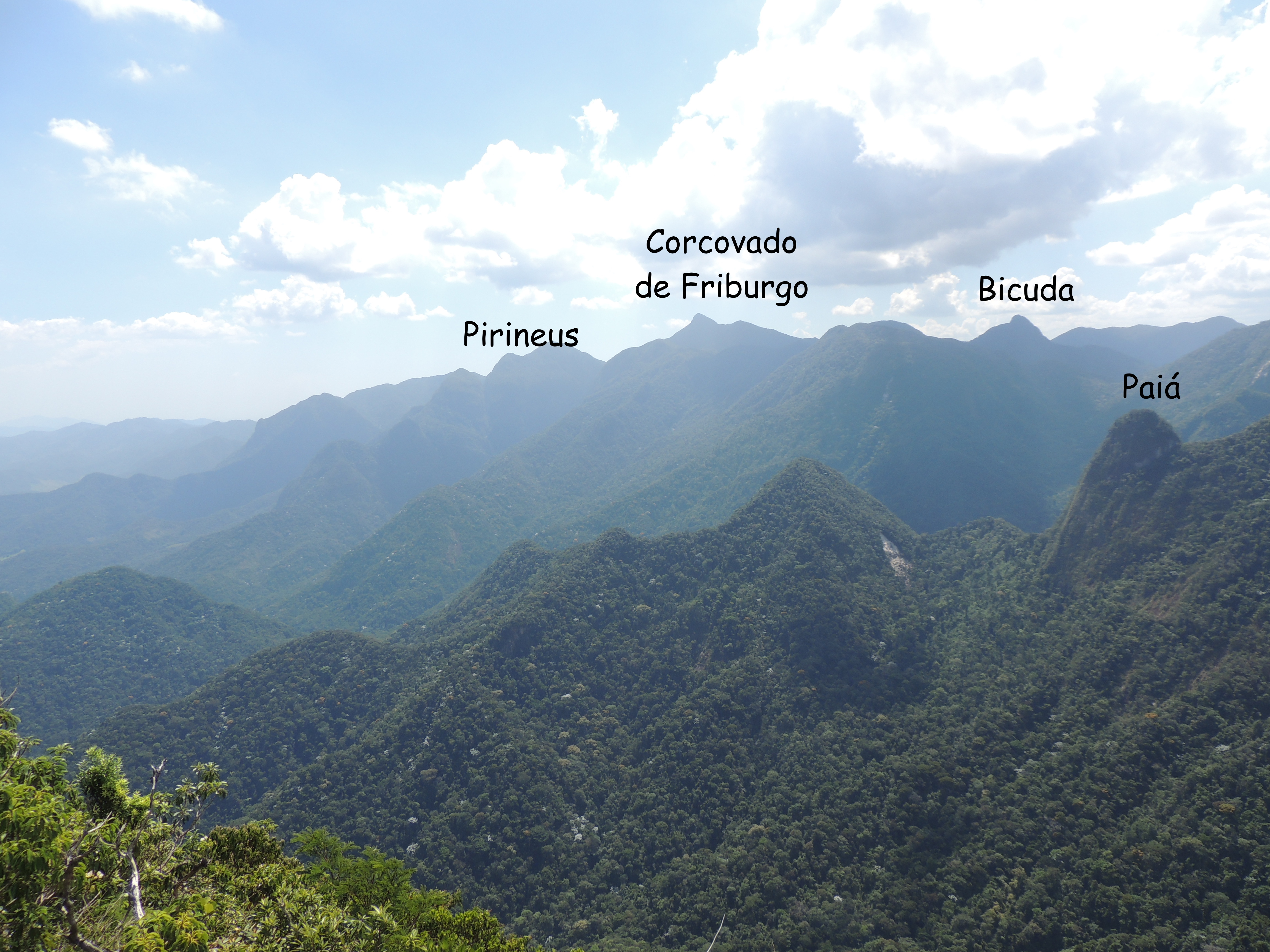 Foto da via Pedra do Paia