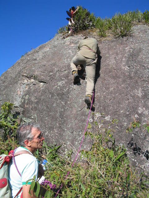 Foto da via Pedra da Cabeça de Capivara