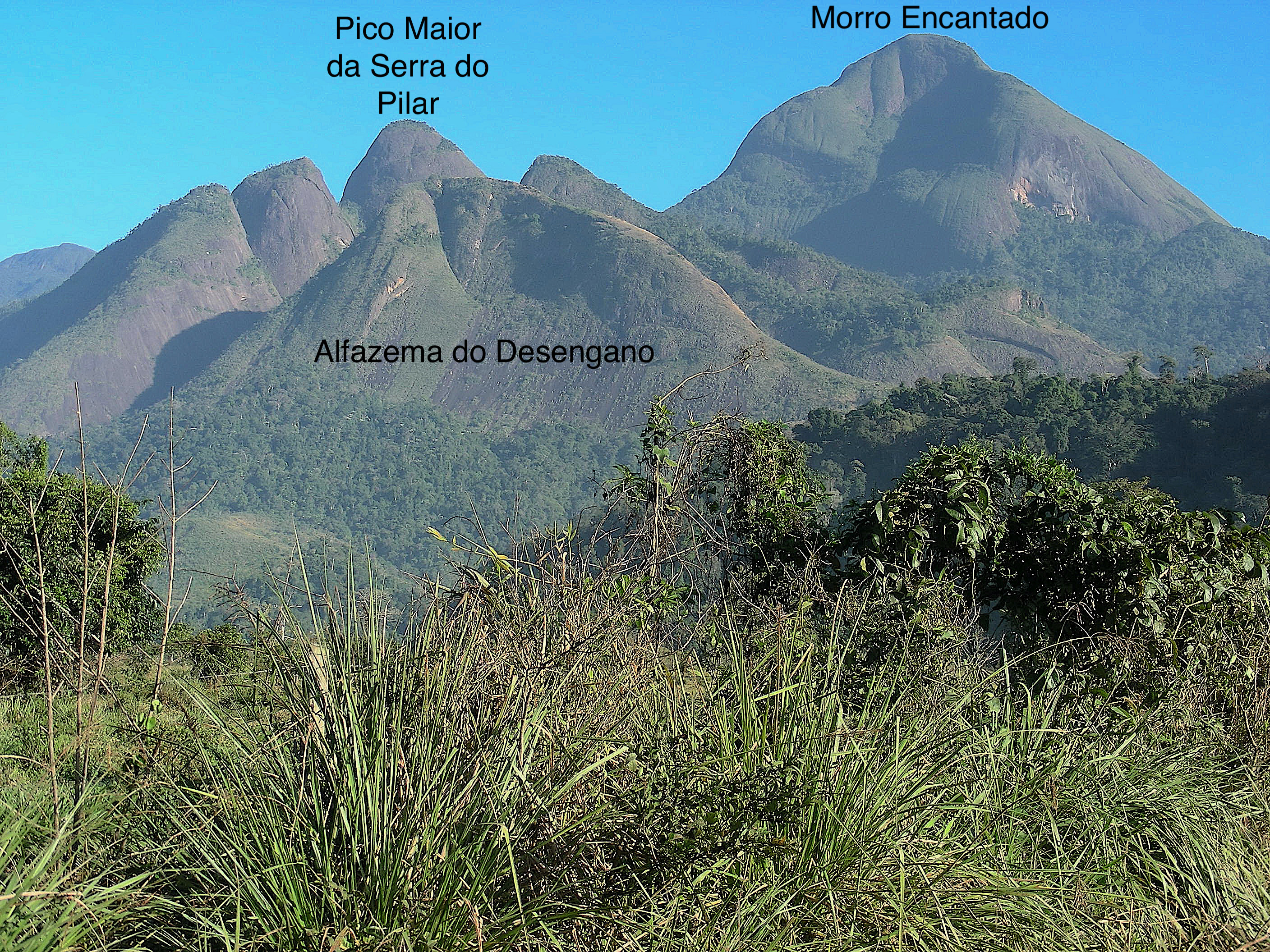 Foto da via Morro Encantado