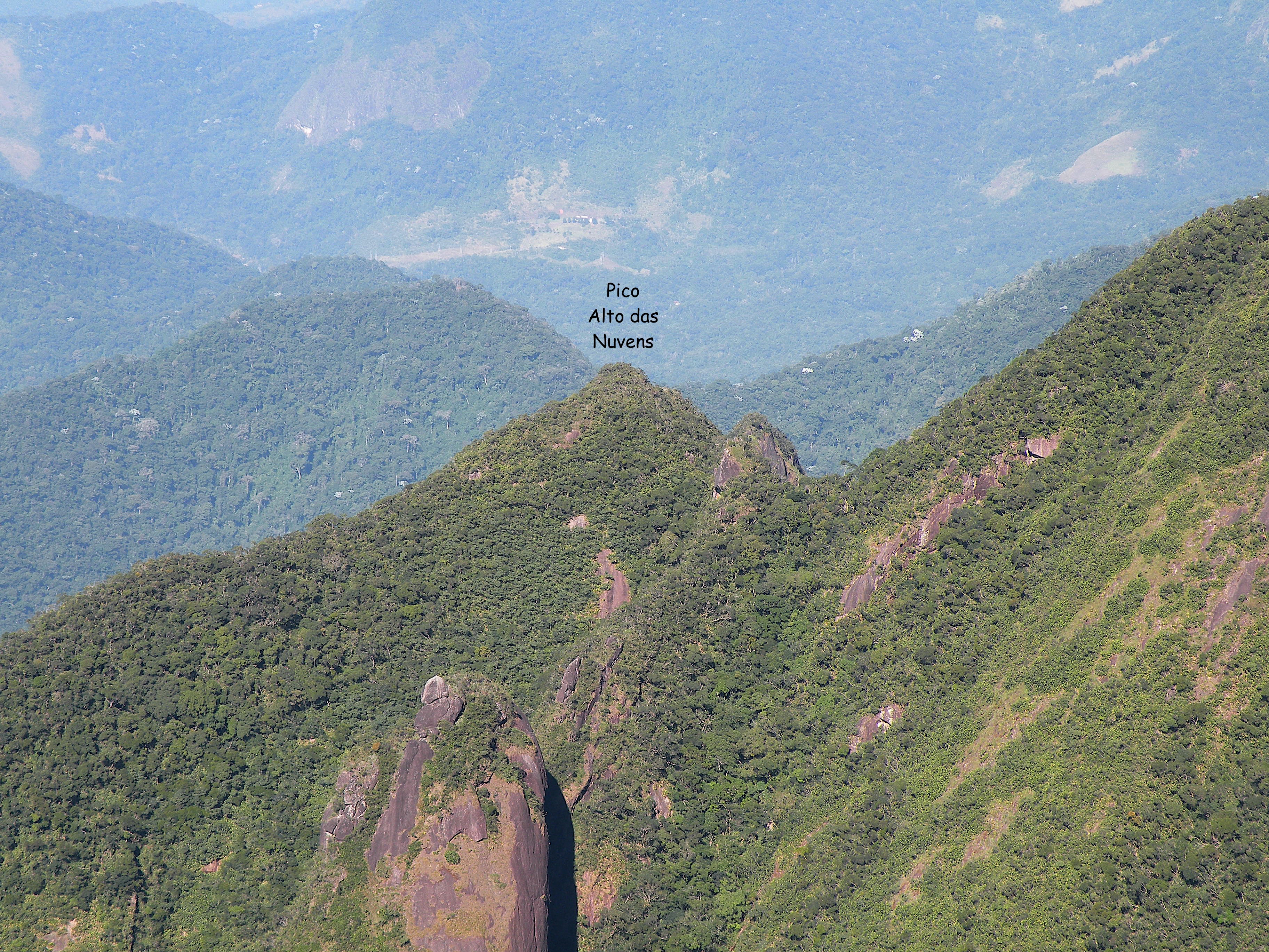 Foto da via Pico Alto das Nuvens