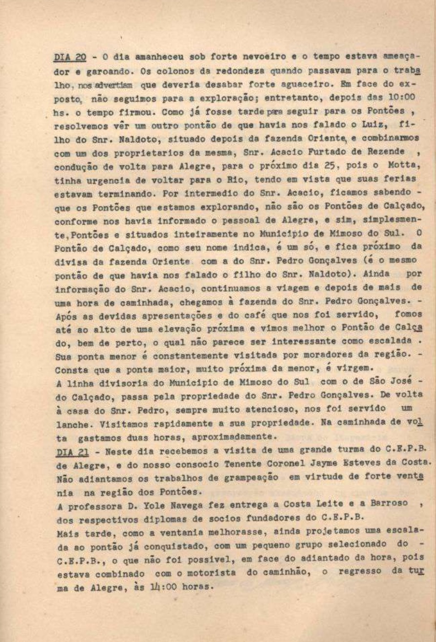 Foto da via Via da Conquista do Pontão Médio