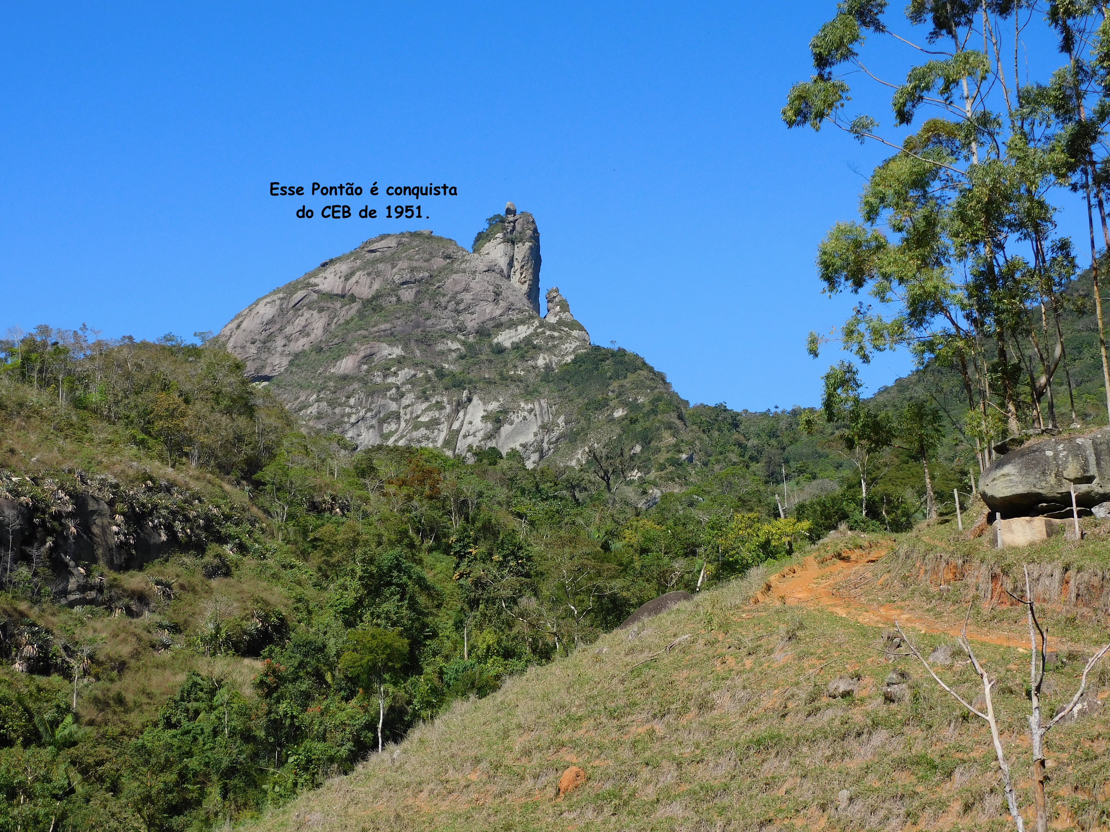 Foto da via Via da Conquista do Pontão Médio