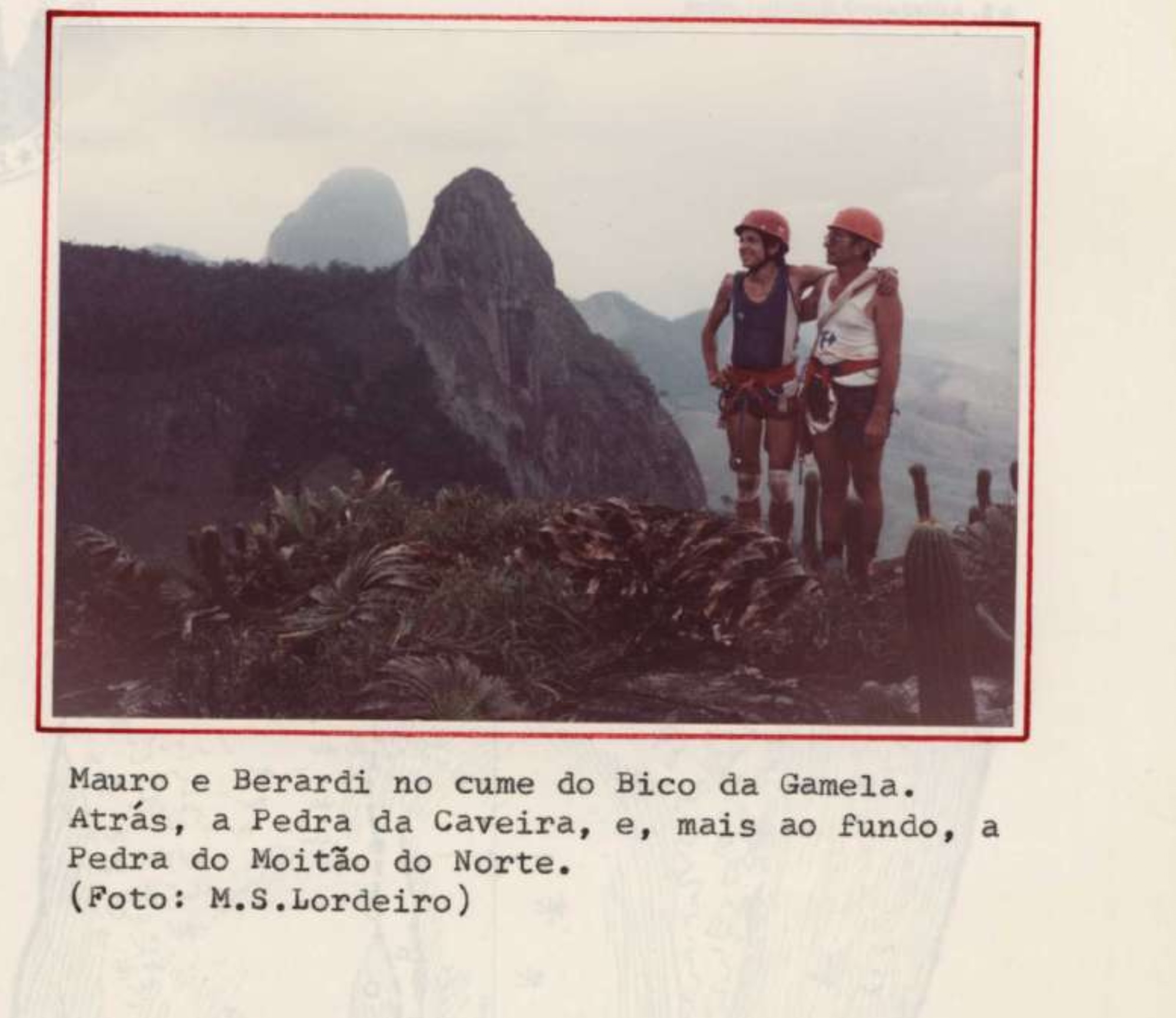 Foto da via Pedra do Bico da Gamela (Via da Conquista)