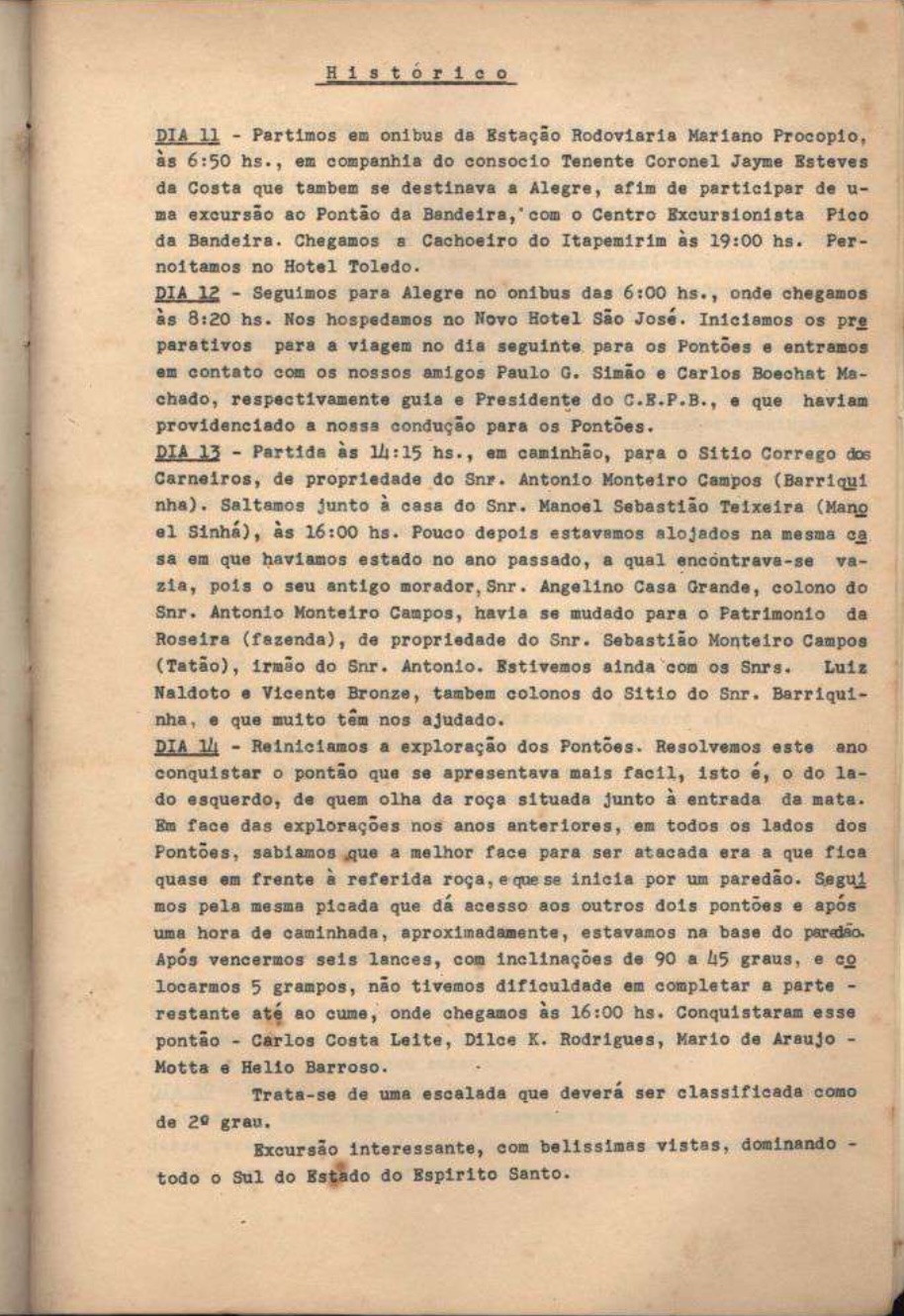 Foto da via Via da Conquista do Pontão Médio